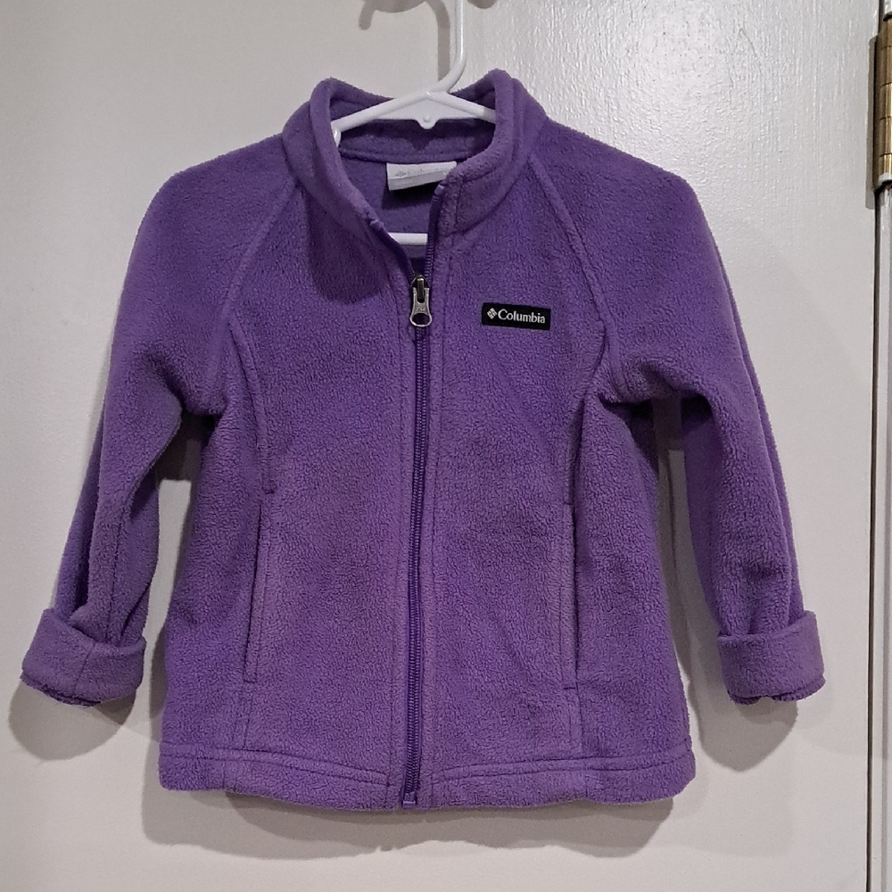Columbia Purple Fleece Jacket